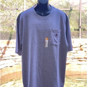 CARHARTT LOOSE FIT HEAVYWEIGHT POCKET TEE (XLT) GRAY‎